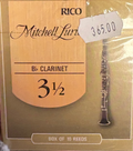 RICO Mitchell Lurie Bb Clarinet 3 1/2 (10 -pack)