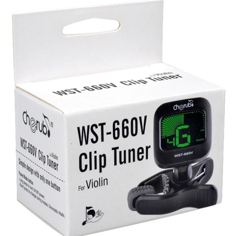 Cherub Clip Tuner Fiolin WST-660V