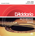 D`Addario 85/15 BRONZE, EZ93, 013-056, Akustisk Gitar