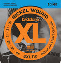 D`Addario XL Nickel Wound Regular Light, EXL110, 10 / 46