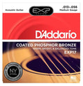 D`Addario Coated Phosphor Bronze, EXP17, 013-056, Akustisk Gitar