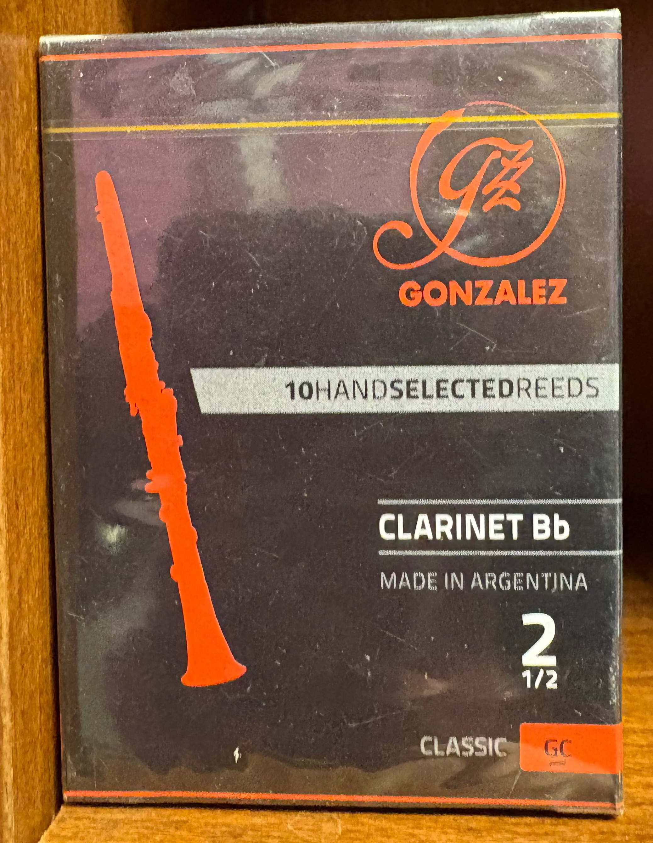Gonzalez Clarinet Bb 2 1/2 (10-pack)