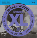 D`Addario XL Nickel Wound Medium, EXL115, 11 / 49