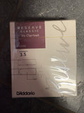 RICO Reserve Classic  D´Addario Bb Clarinet 3.5