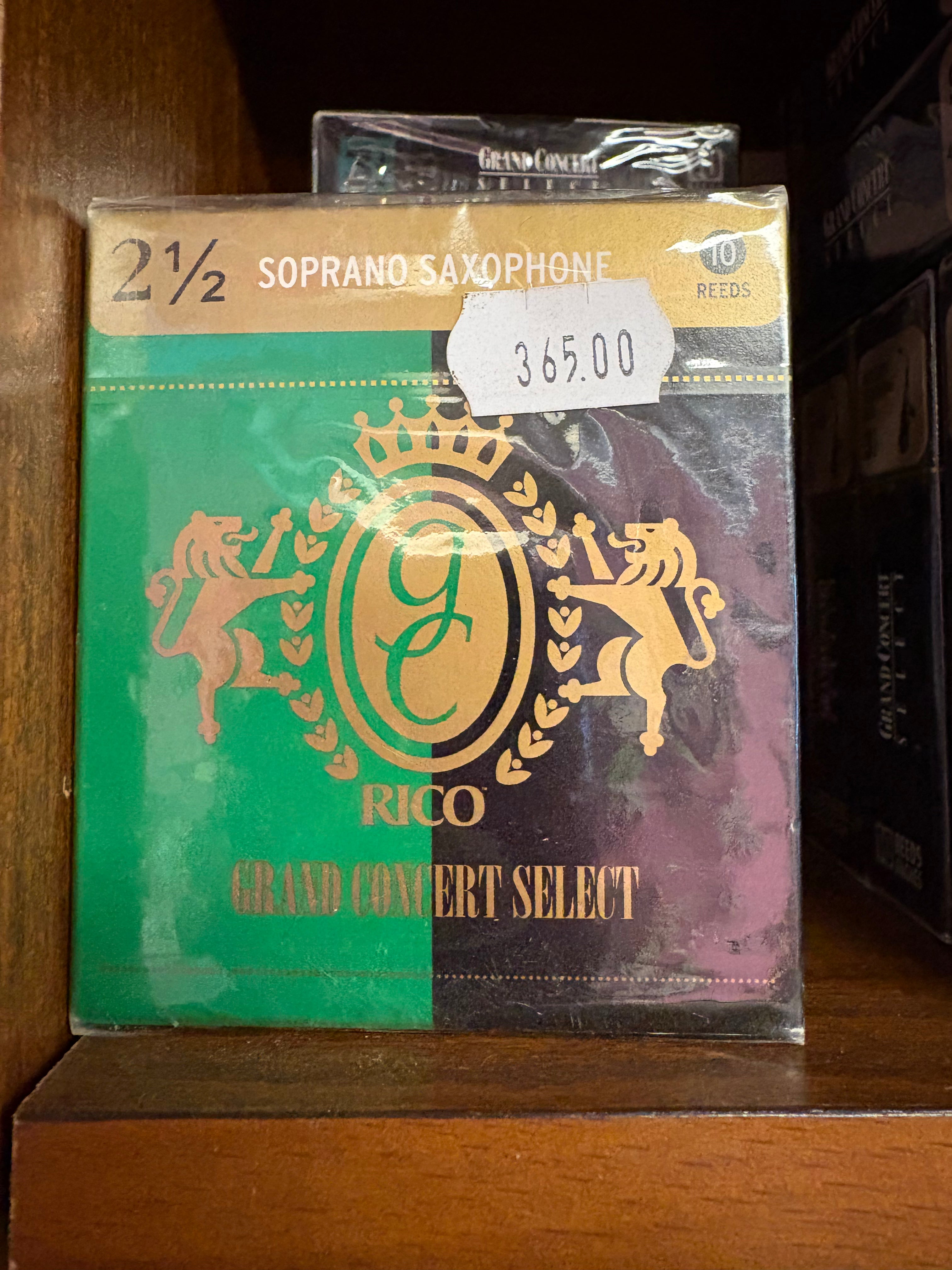 RICO Grand Consert Select Soprano Sax 2 1/2