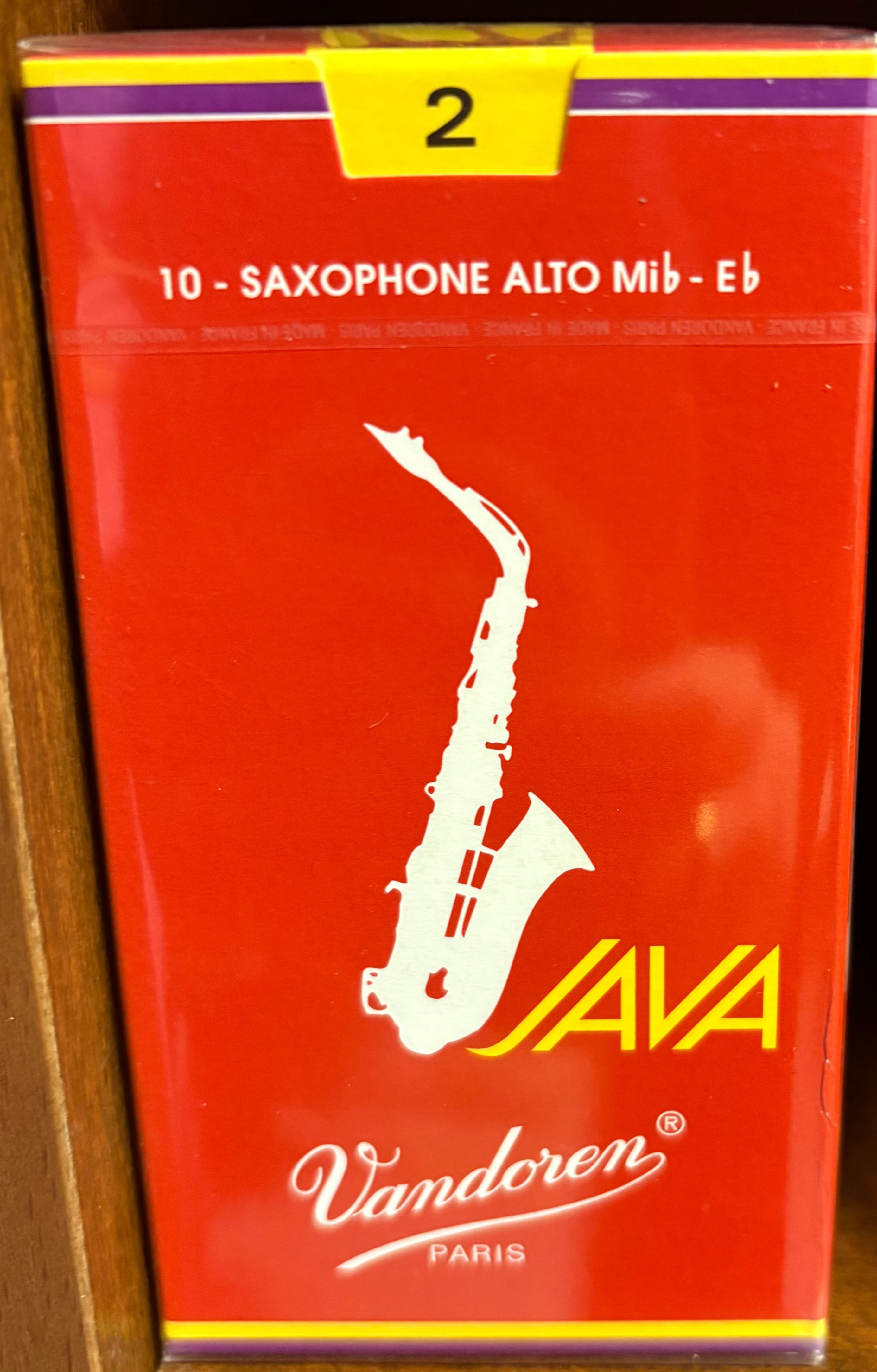 Vandoren JAVA Sax Alto Mib - Eb 2.0 (10 pack)