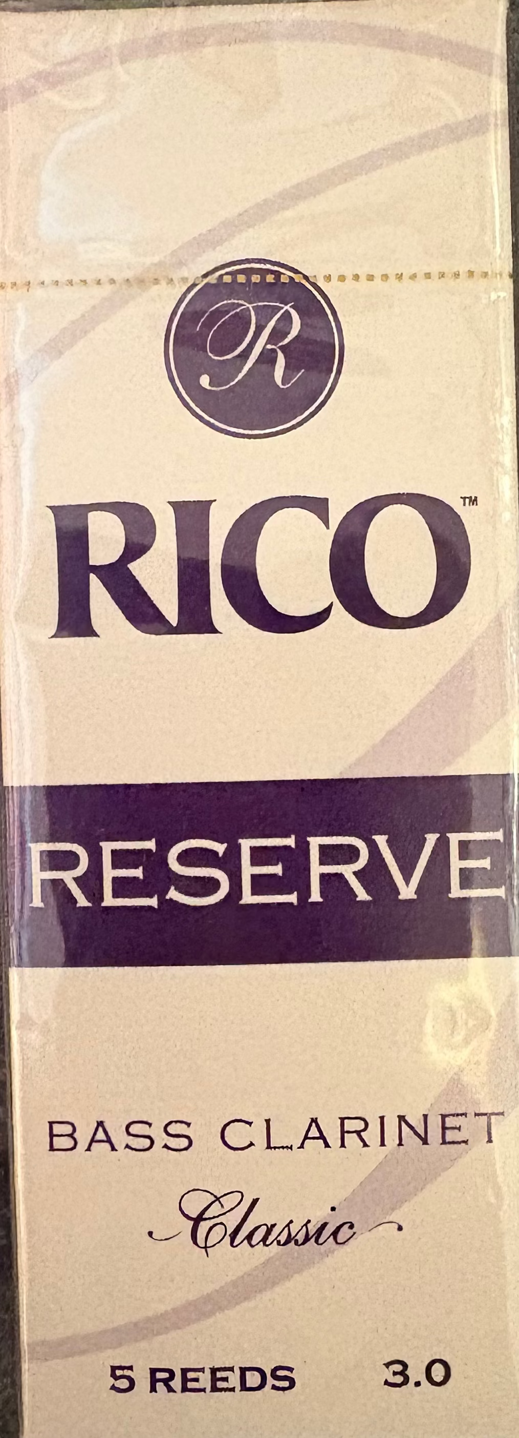 RICO Reserve Classic Bass Clarinet 3.0