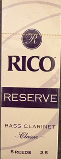 RICO Reserve Classic Bass Clarinet 2.5