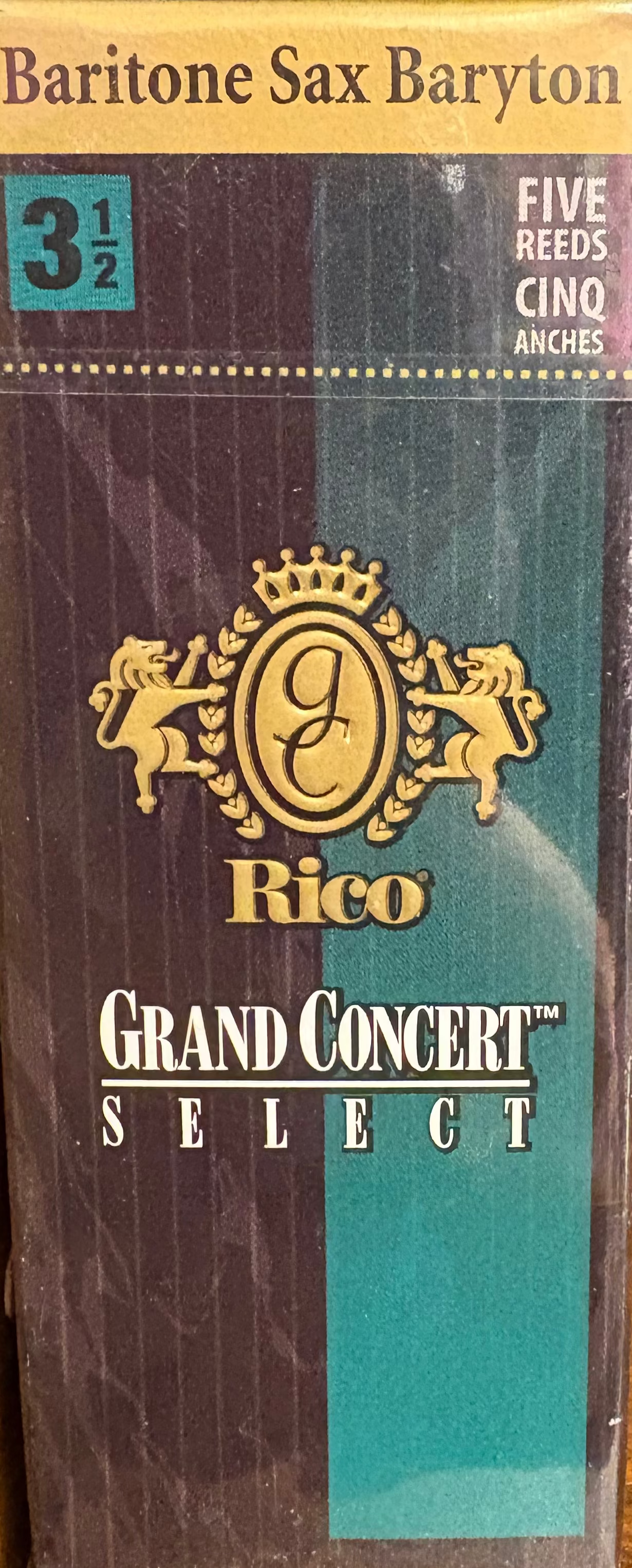 RICO Grand Consert Select Baryton Sax 3 1/2
