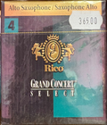 RICO Grand Consert Select Alto Sax 3 1/2