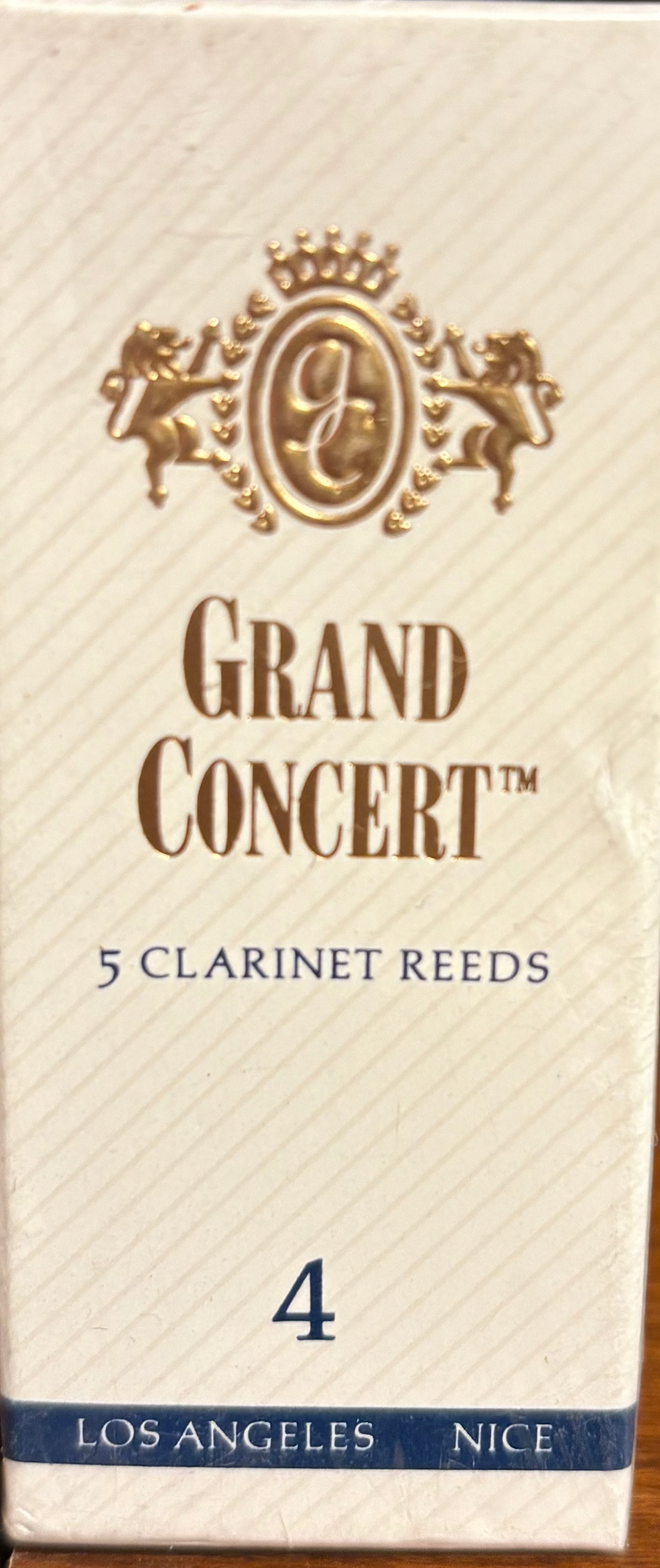 RICO Grand Consert (hvit) Clarinet 4.0