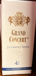 RICO Grand Consert (hvit) Clarinet 4 1/2