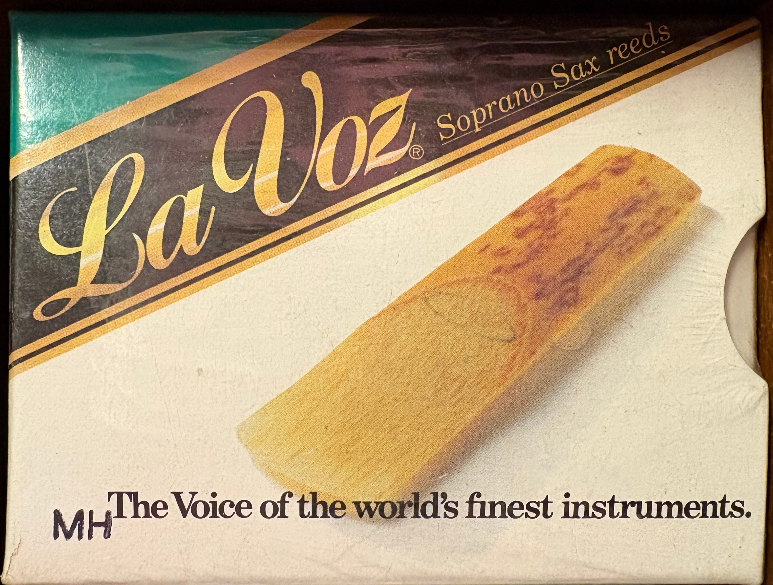RICO La Voz Soprano Sax, medium hard (10-pack)