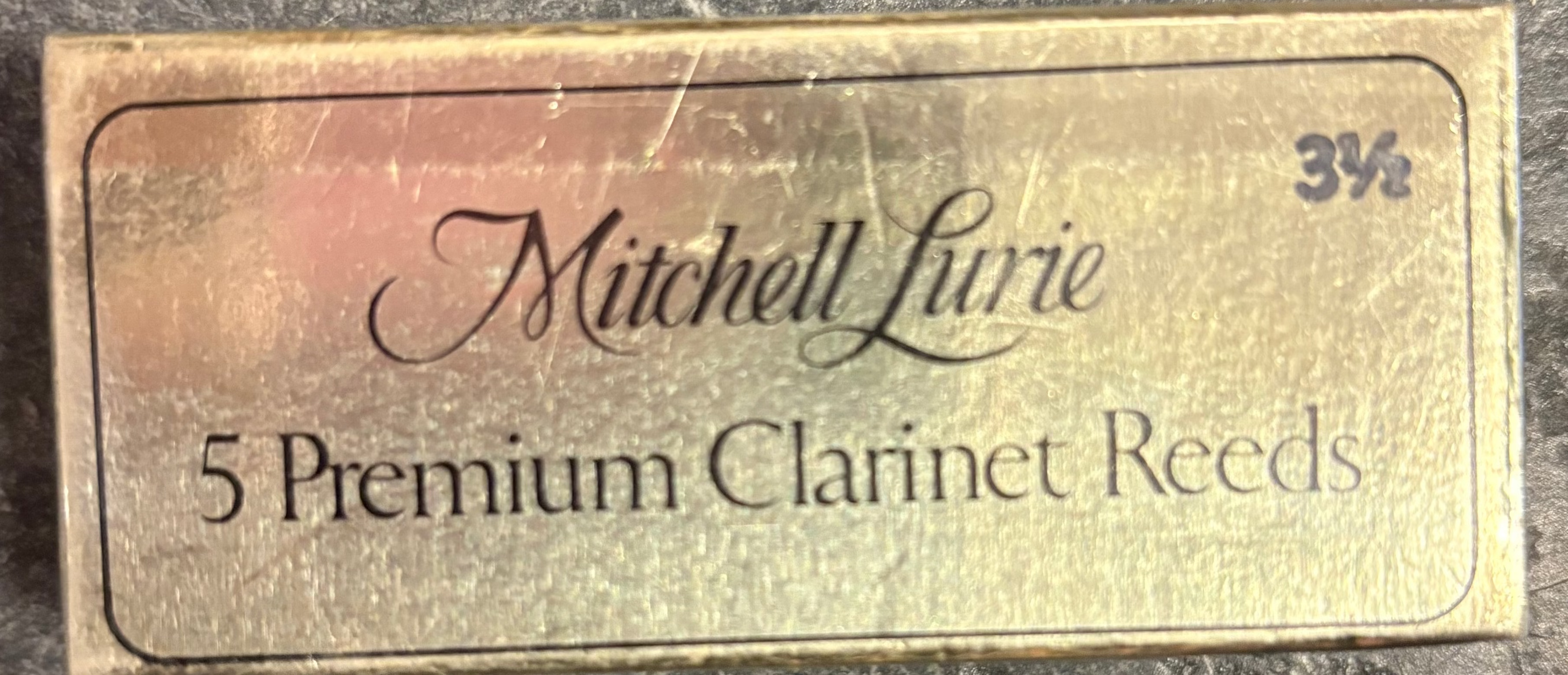 RICO Mitchell Lurie 5 Premium Clarinet 3 1/2 (5-pack).