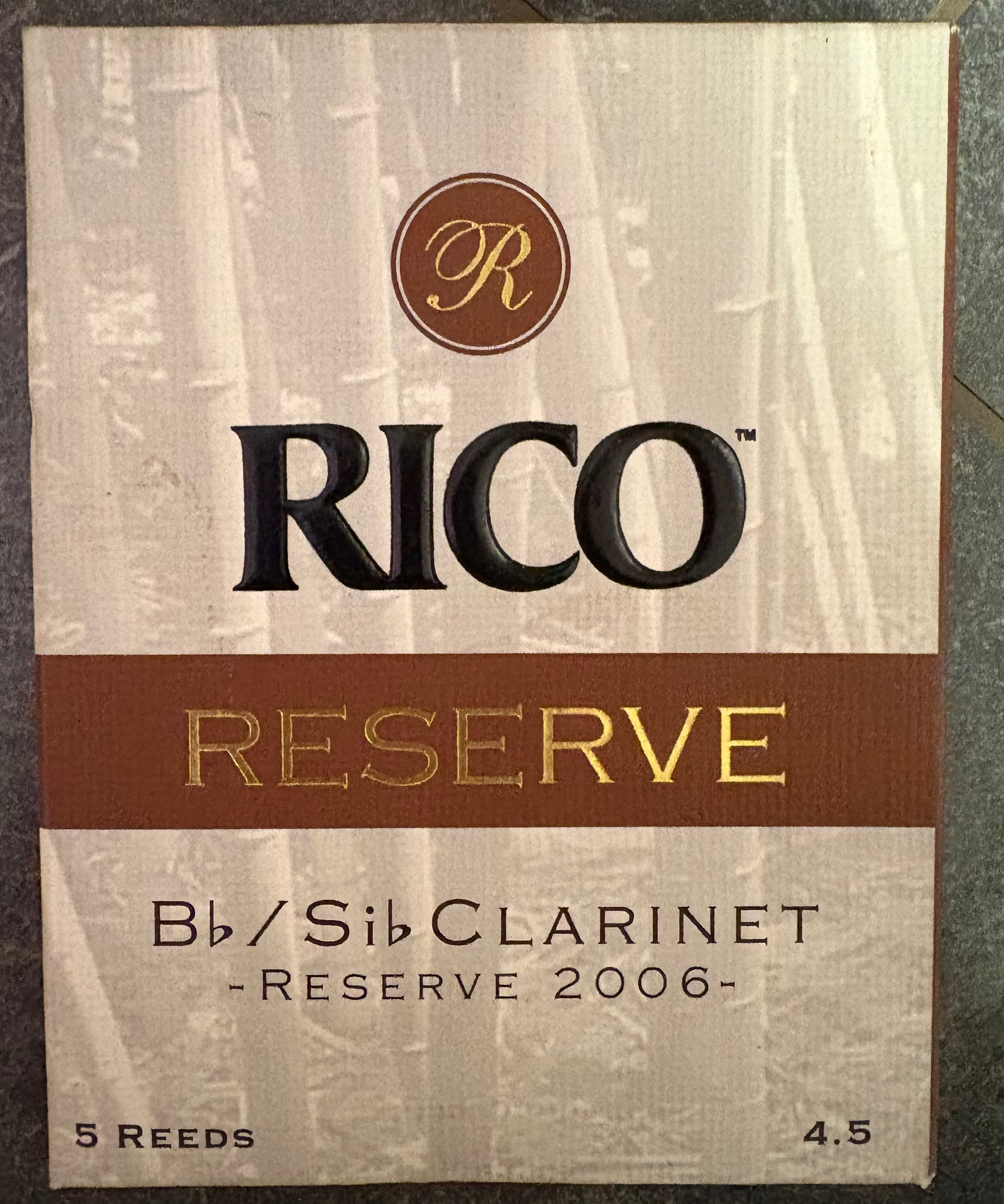 RICO Reserve 2000 Bb / Sib Clarinet (2006) 4.5
