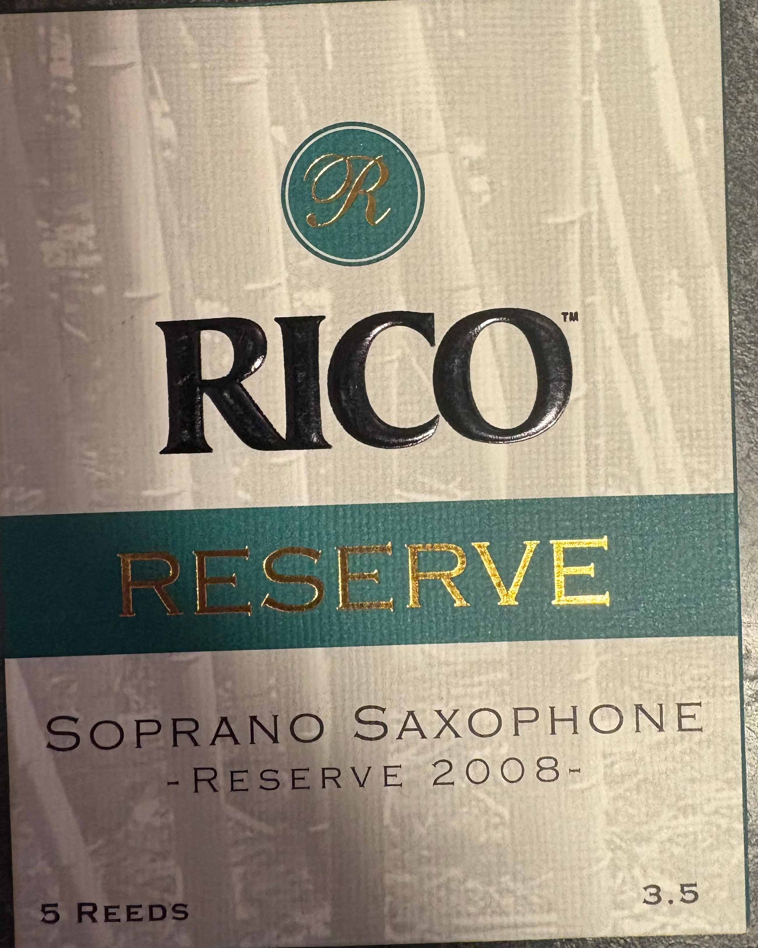RICO Reserve 2000 Soprano Sax (2008) 3.5