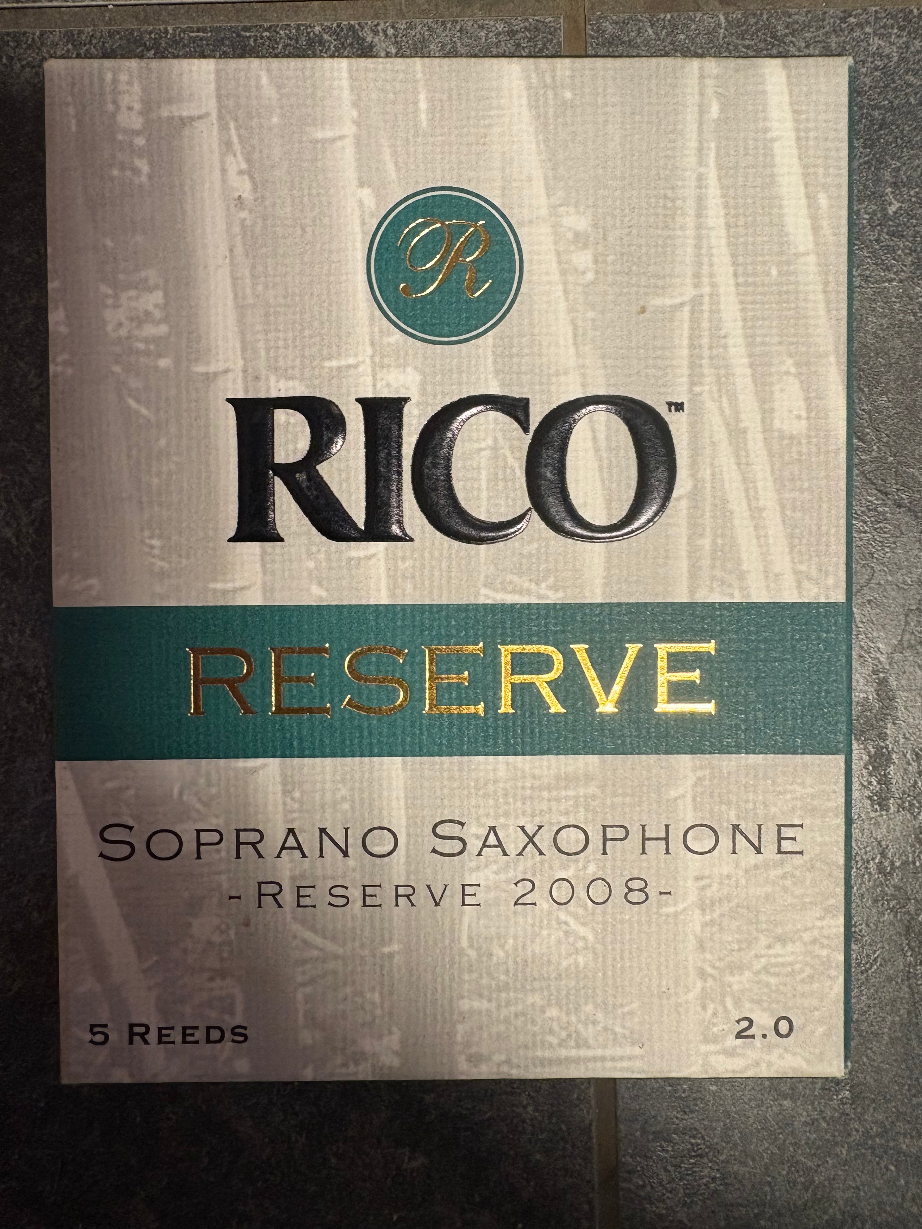 RICO Reserve 2000 Soprano Sax 2.0 (5-pack)