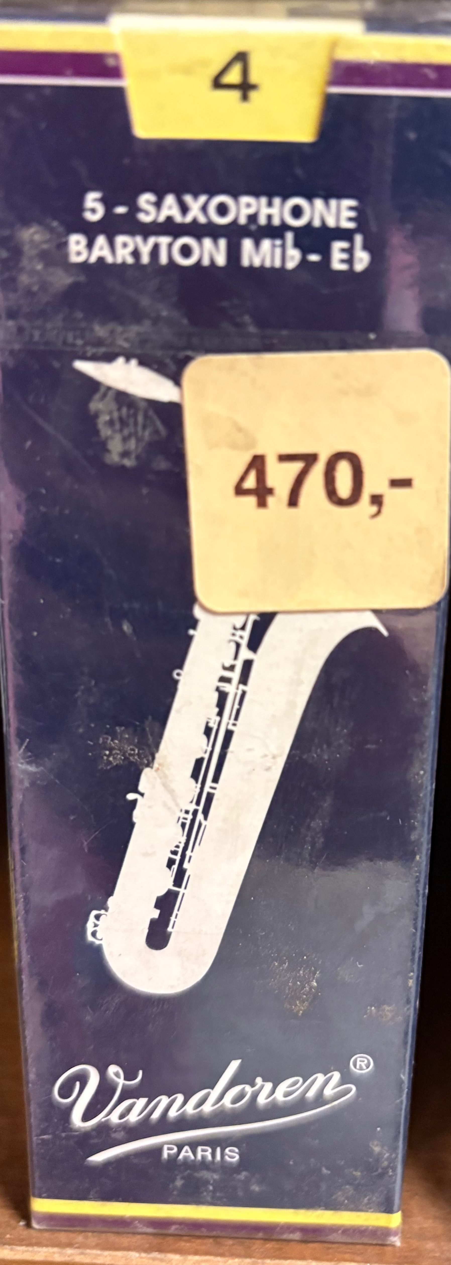 Vandoren Baryton Sax Min - Eb 4.0 (5-pack)