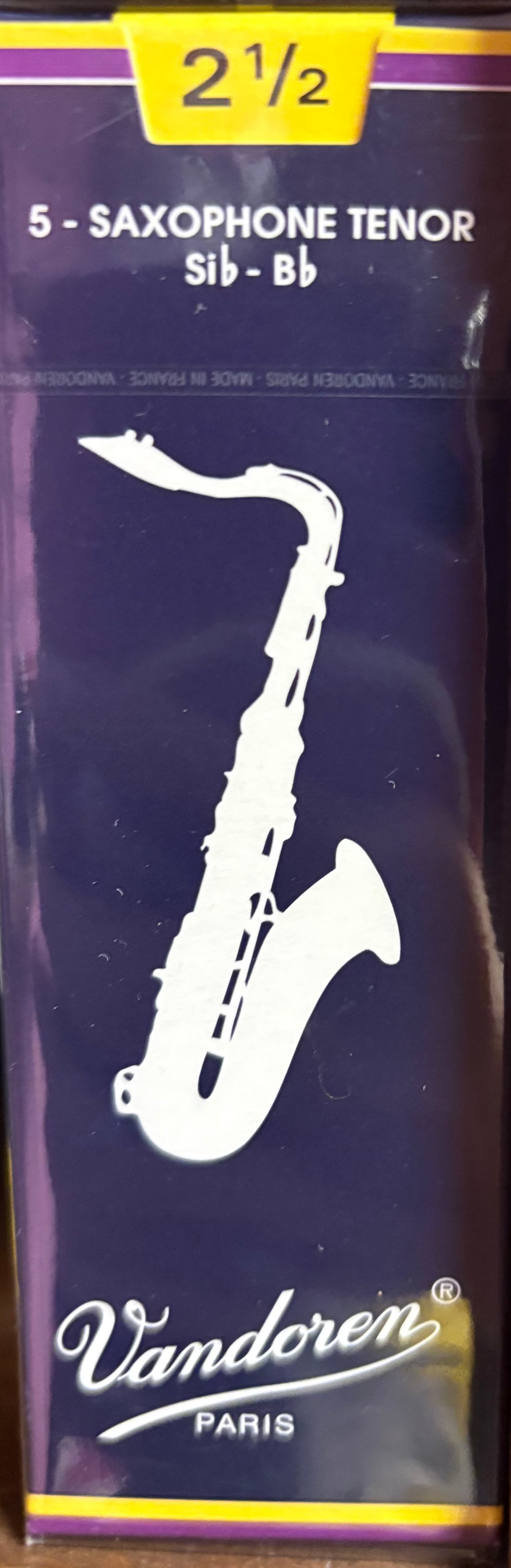 Vandoren Tenor Sax Sib - Bb 2 1/2 (5- pack).